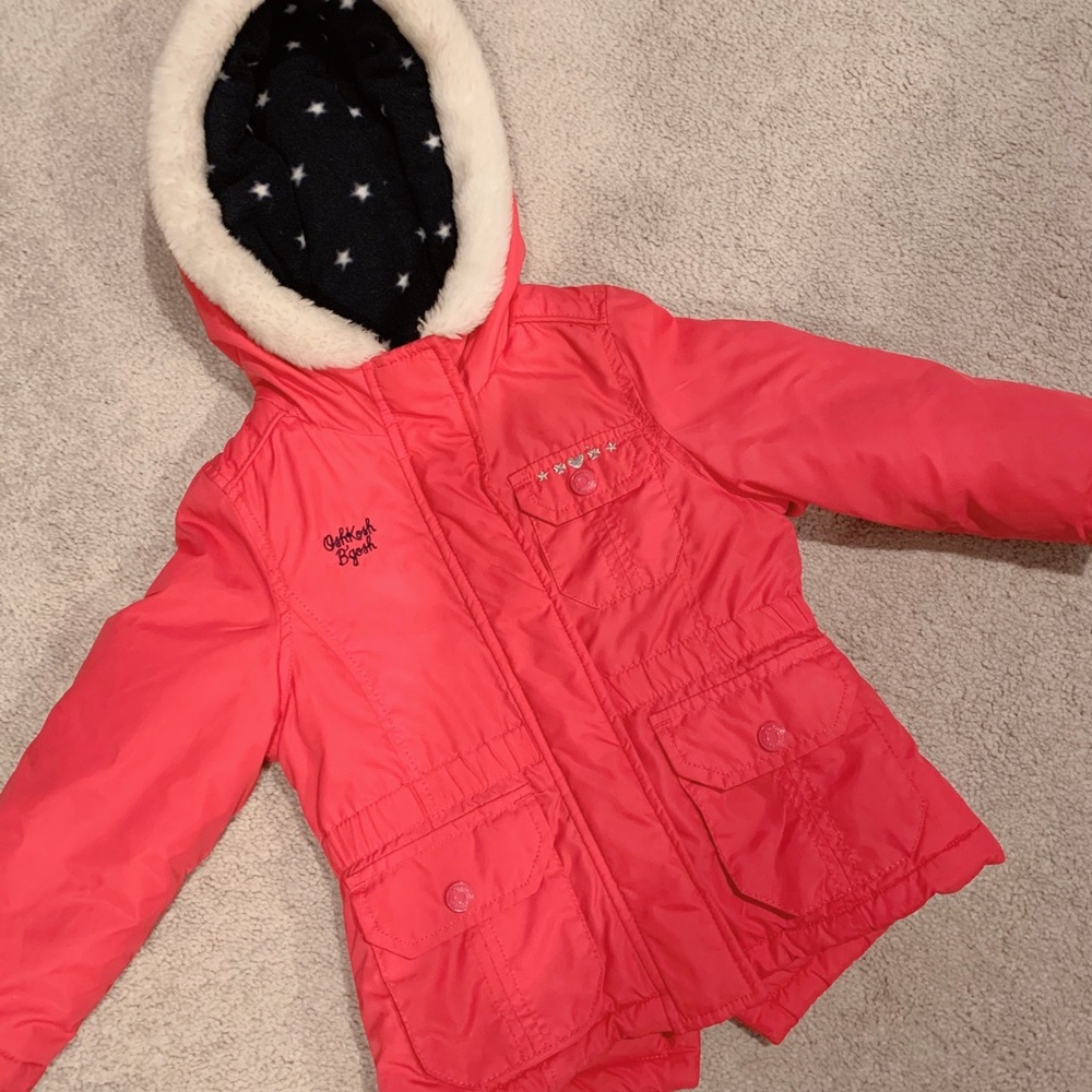 Osh Gosh 2T hot pink jacket